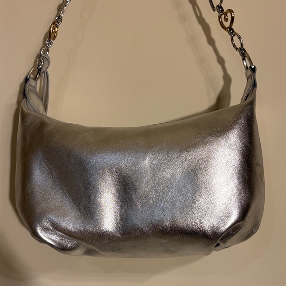 Brighton Silver Chain Strap Women's Bag NEW - Picture 4 of 10